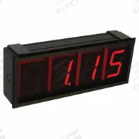 DWYER Digital Panel Meter: 90 V AC – 250 V AC, 10.5 V DC – 30 V DC, 2.3 in Digit Ht - Max., DPMX-1. Key specifications — Manufacturer Part Number: DPMX-1; Accuracy: +/-1%; Digital Display Screen Color: Blue; Digital Display Screen Type: LED; Product Type: Extra Large Digital Panel Meter; Series: DPMX; Terminal Connection Type: Screw Clamp; Brand: DWYER.