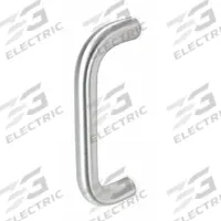 ROCKWOOD Door Pull Plate: 3/4 in Wd, 8 3/4 in Ht, Chrome (MPN 5U624). Key specifications — Material: Stainless Steel; Operation Type: Hand Pull; Properties: Wear-Resistant; Brand: ROCKWOOD.