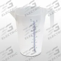 FUNNEL KING Measuring Container: 3 L Fluid Capacity, Lip, 9 1/2 in Overall Ht, Translucent, Clear (MPN 94150). Key specifications — Brand: FUNNEL KING; Includes Graduation Marks: Graduation Marks Included; Spout Type: Lip.