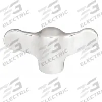 KIPP Hand Knob: Wing, Stainless Steel, 1/4"-20 Thread, 10 mm Thread Lg, 50 mm Dia (MPN K0273.1A2). Key specifications — Brand: KIPP.