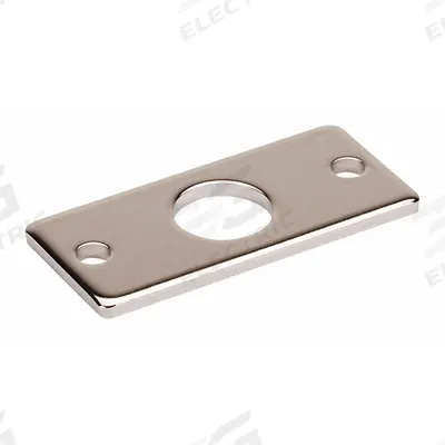 SMC Flange Bracket: Flange Mount Type, Fits 40 mm Bore Dia - Flange Plates