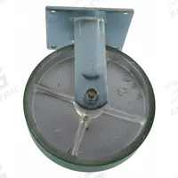 DAYTON Rigid Caster: 1,000 lb Load Capacity, 8 in Overall Lg, 2 in Overall Wd, Steel, Gray, Zinc (MPN C1409). Key specifications — Material: Steel; Compatible Grainger Part Number: 3BE82; Color: Gray; Brand: DAYTON; Manufacturer Part Number: C1409.