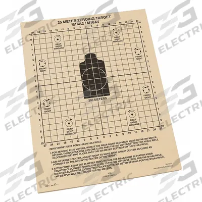 RITE IN THE RAIN Shooting Range Targets: Paper, Bullseye Target, 11 in Ht, 8 1/2 in Wd, Tan - Bullseye Targets