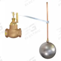 APPROVED VENDOR Float Valve Assembly: For Water Media, Straight Valve Body, Cylindrical, Brass, FNPT (MPN GHLB200-GR). Key specifications — Mounting: Horizontal Piping; Arm Adjustability: Adjustable; Connection Gender - Side 1: Female; Connection Gender - Side 2: Female; Brand: APPROVED VENDOR; Connection Type - Side 1: NPT; Connection Type - Side 2: NPT; Flow Rate: 175 gpm @ 60 psi.