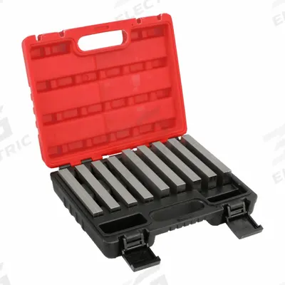 PALMGREN Vise Parallel Set: 18 Pc (MPN 9638976) - Machine Vise Parallel Sets