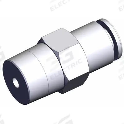 SMC Pneumatic Check Valve: Male Connector, NBR - Pneumatics