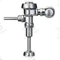 SLOAN Manual Flush Valve: Royal®, Exposed, Top, 1 gpf Gallons per Flush, 11 1/2 in Rough-In (MPN Royal 186-1). Key specifications — Spud Location: Top.