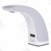 ZURN Kitchen and Bathroom Sensor Faucet: AquaSense®, Brass, Chrome Finish, Single-Post, Spray (MPN ZG6913-CP8-TMV-1). Key specifications — Brand: ZURN; Includes: 8 in Cover Plate; Series: AquaSense®.