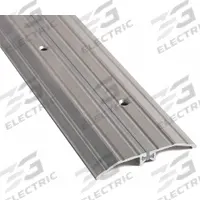 NATIONAL GUARD Door Threshold: Saddle, Aluminum, 3 ft Lg (MPN 8424-36). Key specifications — Brand: NATIONAL GUARD; Transition Type: Fluted.
