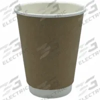 APPROVED VENDOR Disposable Hot Cup: 12 oz Capacity, Brown, Paper, Unwrapped, Patternless, 500 PK (MPN EHCDW12-K). Key specifications — attr552470: APPROVED VENDOR; attr561678: Yes; attr552472: Tan; attr552476: Paper; attr552475: PK; attr552478: No; attr552482: Patternless.