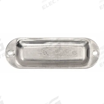 APPLETON ELECTRIC Covers for Conduit Access Fitting: Aluminum, 3 1/2 in_4 in Trade Size - Covers for Conduit Access Fittings