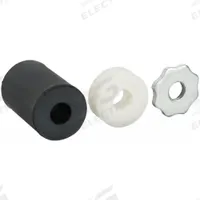 APPROVED VENDOR Bolt Hole Caster Expanding Sleeve Kit: 2 1/2 in Stem Lg, Carbon Steel, Rubber, Round (MPN 442R61). Key specifications — Brand: APPROVED VENDOR; Hardware Material: Carbon Steel.