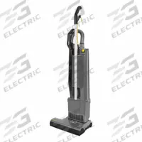 KARCHER Upright Vacuum Cleaner: 14 in Cleaning Path Wd, 117 cfm Air Flow, 17 lb Wt, HEPA, Bag, Gray (MPN 1.012-606.0). Key specifications — Color: Gray; Series: Versamatic; Vacuum Motor Type: Brushed; Includes Onboard Hose: Onboard Hose Included; Head Height Adjustment: 4-Position; Brand: KARCHER; Drive Belt: Electronic Clutch; Includes: Filter Bag.
