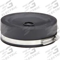 FERNCO Round End Cap: PVC, Clay/Copper/Iron/PVC/Steel, 2 in Overall Lg, 1 Clamps Included (MPN QC-106). Key specifications — attr1286800: Above Ground; attr1281541: PVC; attr1253455: FERNCO; attr1253479: Stainless Steel; attr1253488: PVC.