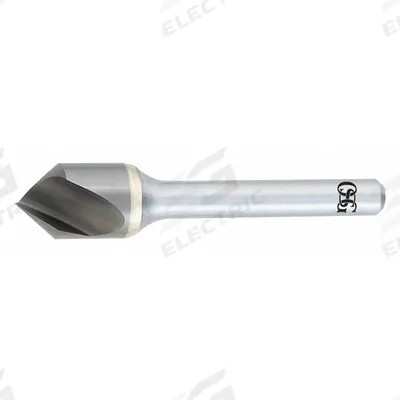 OSG Countersink: 60°, 1 Flute, 3/8 in Body Dia - Fast-Cutting Single-Flute Countersinks