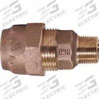 A.Y. MCDONALD Compression Fitting Adapter: 1 in OD x 1 in Pipe Fitting Size, Compression x MNPT (MPN 74753-11 1"). Key specifications — Brand: A.Y. MCDONALD.
