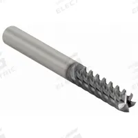 CLEVELAND Square End Mill: Carbide, TiAlN Coated, 5 Flute, 5/16" Mill Dia, 1-1/4" LOC, 4" OAL (MPN C80433)