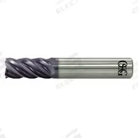 OSG Square End Mill: Carbide, EXO Coated, 5 Flute, 5/8" Mill Dia, 1-1/4" LOC, 3-1/2" OAL (MPN 21001111)