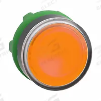 SCHNEIDER Flush Push Button: 22 mm Mounting Size, Non-Metallic, Maintained (MPN ZB5AH053). Key specifications — Brand: SCHNEIDER; Action: Maintained; Series: XB5; Push Button Material Type: Non-Metallic.