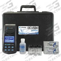 LAMOTTE Colorimeter: Chlorine, 525 nm Wavelengths, 0.01 ppm, 2% Accuracy, 2 Range - Max (ppm), LED (MPN 3240). Key specifications — Resolution: 0.01 ppm; Light Source: LED; Brand: LAMOTTE; Includes: (6) Sample Vials; Display Type: Digital; Test Parameters: Chlorine.