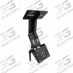 GAMBER-JOHNSON CAB OVERHEAD GUARD MOUNT: Device Mount, Forklifts, Overhead Guard, Black (MPN 7160-1425). Key specifications — Product Type: Device Mount; Color: Black; Mounting Location: Overhead Guard; Includes: Mounting Plate with AMPs, NEC, or VESA 75mm universal hole pattern; Features: A Multitude of Positioning Configurations for Optimal Operator Access; Compatible Vehicle Type: Forklifts.