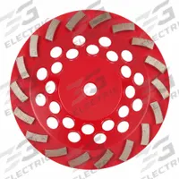 MILWAUKEE Diamond Segment Cup Grinding Wheel: Turbo, 7" Dia, 5/8"-11 Arbor, 18 Segment, Diamond Max (MPN 49-93-7795). Key specifications — Series: Diamond Max™; Brand: MILWAUKEE.