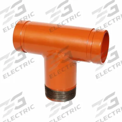 GRUVLOK Metal Pipe Tee: Tee, 1 1/2 in x 1 1/2 in x 1 1/2 in, Carbon Steel - Grooved Pipe Fittings