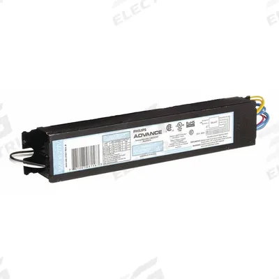 ADVANCE Fluorescent Ballast: 120 to 277V AC, 2/3 Lamps Supported - Programmed Rapid Start Electronic Fluorescent Ballasts