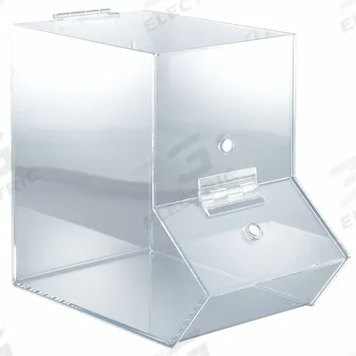 FTR ENTERPRISES Dispensing Bin: 6 1/4 in Overall Wd, 9 1/2 in Overall Ht, 10 1/2 in Overall Lg - Lab Storage Bins