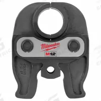 MILWAUKEE Press Jaw: 1 in Pipe, Black Iron/Stainless Steel, Compact Tool Types (MPN 49-16-2452B). Key specifications — attr518773: Jaw; attr518762: Stainless Steel; attr518771: Steel; attr518761: Viega MegaPress; attr518760: MILWAUKEE.