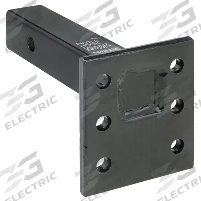 BUYERS PRODUCTS Pintle Hook Mounting Plate: 15,000 lb Gross Vehicle Wt Capacity - Pintle Mounts