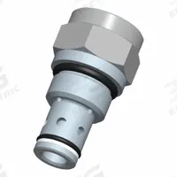 BUCHER HYDRAULICS Cartridge Valve: Screw-In, Screwdriver Adjustment, C10-20 Valve Cavity Size, CVFP (MPN CVFP-10-N-0-060). Key specifications — attr1012059: CVFP-10-N-0-060; attr1250696: CVFP; attr1011660: Nitrile; attr1011632: Screwdriver; attr1011635: BUCHER HYDRAULICS; attr1011644: C10-20.