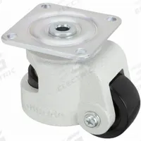 Plate Caster: 2 1/2 in Wheel Dia, 4 1/8 in Mounting Ht, Swivel, 1,100 lb Load Capacity, Hole (MPN HRP-POA 63G). Key specifications — Brand: APPROVED VENDOR.