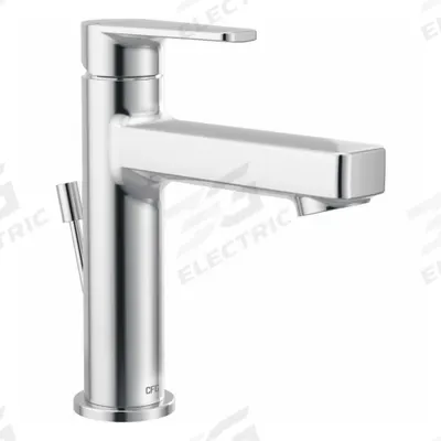 CLEVELAND FAUCET GROUP Bathroom Faucet: 40051, Metal, Chrome Finish, 1.2 gpm Flow Rate - Single-Post Handle Bathroom Faucets