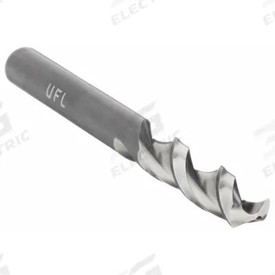 WALTER Screw Machine Drill Bit: 3.5 mm, 130° Point, Cobalt, Parabolic Flute - Chip-Clearing Cobalt Screw-Machine Length Drill Bits