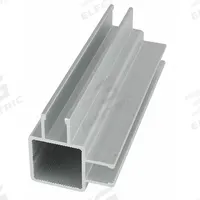 Double-Flanged Square Tube Profile: 1 in x 1 in, 6 ft Lg, 2 Open Slots, Aluminum, 1/4 in Slot Wd (MPN 9030-72). Key specifications — Series: Quick Frame; Product Type: Double-Flanged Tube Profile; Material: Aluminum; System of Measurement: Inch; Framing Type: Press-Fit; Manufacturer Part Number: 9030-72; Brand: 80/20; Finish: Anodized.