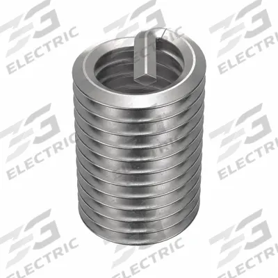 APPROVED VENDOR Helical Insert: Tanged Tang Style, Screw-Locking, 1/2"-13 Thread Size, Plain - Screw-Locking Tanged Helical Inserts