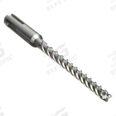 MILWAUKEE Rotary Hammer Drill: 1/4 in Drill Bit Size, 4 in Max Drilling Dp - SDS-Plus Concrete & Masonry Drill Bits
