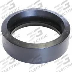 Cam and Groove Gasket: 4 in For Coupling Size, Black, 4 in Outside Dia, Roughneck, 1.69 in Thick (MPN 0390077550). Key specifications — Color: Black; Color Code Stripe: 1 Green; Metal Detectable: No; Gasket Material: EPDM; Brand: ANVIL.