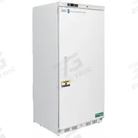 AMERICAN BIOTECH SUPPLY Lab Refrigerator: 17 cu ft, Upright, 1°C to 10°C, 28 5/8 in Overall Dp, Temp (MPN ABT-HC-RFP-17). Key specifications — Door Opening Style: Right; Color: White; Alarm Type: Temperature; Manufacturer Part Number: ABT-HC-RFP-17; Brand: AMERICAN BIOTECH SUPPLY; Product Type: Lab Refrigerator; Door Type: Swing Solid; Refrigerant Type: R-600a.