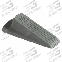 Door Wedge: 4 1/2 in Lg, 2 in Wd, 1 1/4 in Overall Ht (MPN 29941). Key specifications — Brand: BIG FOOT; Color: Gray.