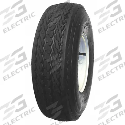 HI-RUN Trailer Tire: Street Tire and Wheel Assembly, 12X4 4-4/4.80-12 Tire Size - Street Tire & Wheel Assembly