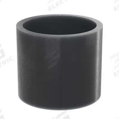 BUNTING BEARINGS Sleeve Bearing: PTFE, 3/4 in Bore, 7/8 in OD, 3/4 in Overall Lg, Dark Gray - Low-Friction Plastic Sleeve Bearings
