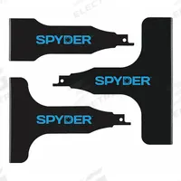 SPYDER Scraper Blade Set: Reciprocating Saw Compatible, Steel, 6 in Lg, Spyder Scraper™ (MPN 00134). Key specifications — attr1170545: Steel; attr1179906: Reciprocating Saw; attr1179907: Scraper Blade Set; attr1190188: Spyder Scraper™; attr1170553: SPYDER.