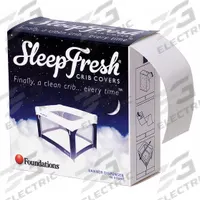 FOUNDATIONS Crib Ribbons: 35 3/8 in Overall Lg, 2 in Overall Ht, Paper, White, Crib Ribbons (MPN 6911036). Key specifications — attr1037442: White; attr1037506: FOUNDATIONS; attr1037447: Paper.