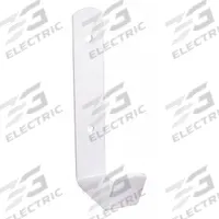 APPROVED VENDOR Hook: Screw, 50 lb Wt Capacity, 1 Points per Hook, White, 3 1/2 in Projection, Steel (MPN 39DL09). Key specifications — Color: White; Finish: Painted; Material: Steel; Product Type: Hook.
