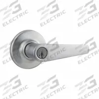 KWIKSET Door Lever Lockset: Office Lever Locksets, Chrome, ADA Compliant (MPN 405DL-26D-SMT-6AL-RCS). Key specifications — attr1024149: Not Ligature-Resistant; attr1011488: KWIKSET; attr1011524: No Message; attr1011506: Rose; attr1011485: Yes; attr1059461: Satin Chromium-Plated : Zinc.