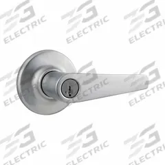KWIKSET Door Lever Lockset: Office Lever Locksets, Chrome, ADA Compliant (MPN 405DL-26D-SMT-6AL-RCS). Key specifications — attr1024149: Not Ligature-Resistant; attr1011488: KWIKSET; attr1011524: No Message; attr1011506: Rose; attr1011485: Yes; attr1059461: Satin Chromium-Plated : Zinc.
