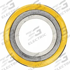 Spiral Wound Flange Gasket: Graphite Filler, 304 Stainless Steel Winding, For 4 in Pipe, 6 7/8 in OD (MPN CGI). Key specifications — Brand: FLEXITALLIC.