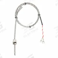 TEMPCO Spring Adjustable Thermocouple: 32°F to 1,400°F /0°C to 760°C, For Solids/Surfaces Media Type (MPN TCP10220). Key specifications — attr1275721: TEMPCO; attr1275707: ±2.2 °C or ±0.75 %, Whichever is Greater.